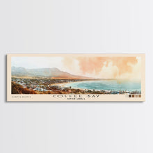 Load image into Gallery viewer, Coffee Bay, South Africa Watercolor Print, Vacation Gift, South Africa Wall Art, Beach Painting, Beach Decor, Large Wall Art, Wood Frame Art
