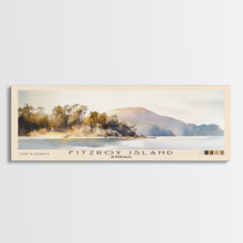 Load image into Gallery viewer, Fitzroy Island, Australia Watercolor Beach Print, Vacation Gift, Australia Wall Art, Beach Painting, Beach Decor, Beach Painting
