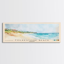 Load image into Gallery viewer, Folkestone Beach, Barbados Watercolor Beach Print, Vacation Gift, Barbados Wall Art, Beach Painting, Beach Decor, Beach Painting
