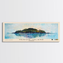 Carregar imagem no visualizador da galeria, Heron Island, Australia Watercolor Beach Print, Vacation Gift, Australia Wall Art, Beach Painting, Beach Decor, Beach Painting
