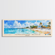 Cargar imagen en el visor de la galería, Junkanoo Beach, Bahamas Watercolor Print, Vacation Gift, Bahamas Wall Art, Beach Painting, Beach Decor, Beach Or Lakehouse Art
