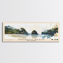 Load image into Gallery viewer, Nihiwatu Beach, Sumba, Indonesia Watercolor Print, Vacation Gift, Sumba, Indonesia Wall Art, Beach Painting, Beach Decor, Beach Or Lakehouse Art
