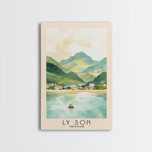 Load image into Gallery viewer, Ly Son, Vietnam Watercolor Print, Vacation Gift, Vietnam Wall Art, Beach Painting, Beach Decor, Beach Or Lakehouse Art
