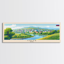 Cargar imagen en el visor de la galería, Chita Russia Travel Print Wall Art, Panoramic City Art, Travel Art, Wall Decor, Vacation Gift, Framed Canvas Print Or Metal Art
