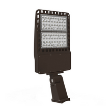 Cargar imagen en el visor de la galería, 300W Adjustable LED Parking Lot Lights with Universal Mount - 44,776 Lumens with 5000K CCT, AC100-347V - Dimmable Area Light
