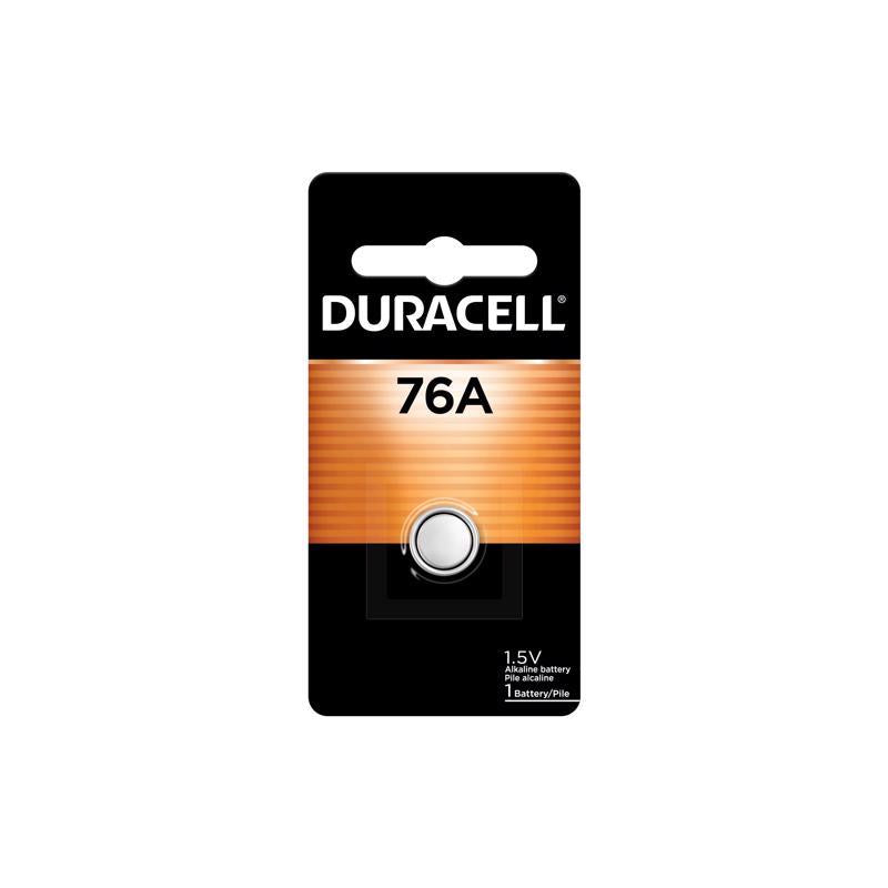 Duracell Alkaline 76A LR44 1.5 V 110 mAh Battery PX76 1 pk