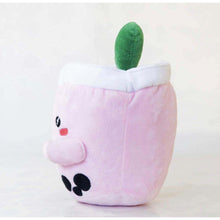Carregar imagem no visualizador da galeria, ABC Boba Tea Plush Pink Berry Cute Stuffed Animal Toy 10&quot;
