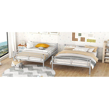 Load image into Gallery viewer, Full XL Over Queen Metal Bunk Bed, Sliver
