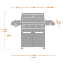 Load image into Gallery viewer, 35633B | Matte Blue Infrared Propane Gas Grill
