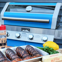 Load image into Gallery viewer, 35633B | Matte Blue Infrared Propane Gas Grill
