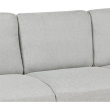 Cargar imagen en el visor de la galería, 3-Seat Sofa Living Room Linen Fabric Sofa (Light Gray)

