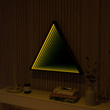 Load image into Gallery viewer, 3D Triangle Infinity Mirror Light
