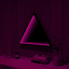 Cargar imagen en el visor de la galería, 3D Triangle Infinity Mirror Light
