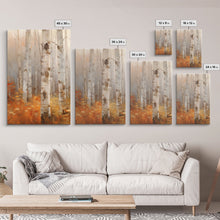 Carregar imagem no visualizador da galeria, Forest Wall Art, Trees Art Print, Nature Art, Canvas Print, Wall Art, 3 Piece Wall Art, Country Wall Art, Office Decor, Above Bed Art
