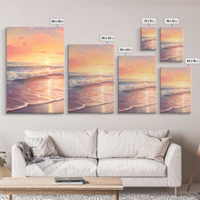 Load image into Gallery viewer, Seascape Canvas Print oil Painting, Original Abstract Ocean Painting, 3 Piece Set, Large Wall Art, Modern Wall Decor, Living room Home Decor
