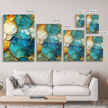 Carregar imagem no visualizador da galeria, Abstract Art Print, Vibrant Wall Print, Canvas Print, Wall Art, 3 Piece Wall Art, Abstract Wall Art, Above Bed Art, Teen Girl Room Decor
