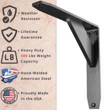 Load image into Gallery viewer, Jetstream Low Profile Countertop Brackets (2 Pack)
