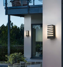 Cargar imagen en el visor de la galería, MIRODEMI® Black Outdoor Waterproof Aluminum LED Wall Sconce For Porch, Garden
