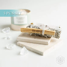Load image into Gallery viewer, Heal My Heart - Holistic Healing Smudge Kit (5 pieces)
