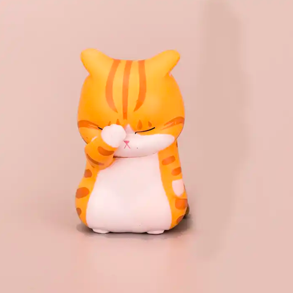 cat face palm Cat Face Palm Figurine
