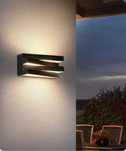 Load image into Gallery viewer, MIRODEMI® Black/White Outdoor/Indoor Alumunim LED Wall Light For Garden, Villa, Porch
