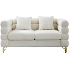 Carregar imagem no visualizador da galeria, 3-seater + 3-seater Combination sofa.White teddy(Ivory)
