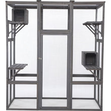 Carregar imagem no visualizador da galeria, Extra Large Cat Cage - Gray
