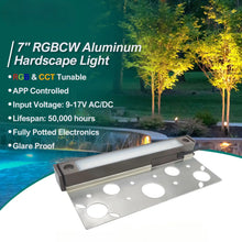 Carregar imagem no visualizador da galeria, 3W Lights for Landscape RGB CCT Smart Tunable Hardscape LED Step Light
