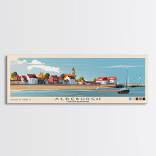 Carregar imagem no visualizador da galeria, Aldeburgh, United Kingdom Panoramic Print, Vacation Gift, United Kingdom Wall Art, Vacation Wall Art, Vacatation Memories, Beach Decor, Beach Or Lakehouse Art
