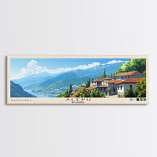 Carregar imagem no visualizador da galeria, Alepu, Bulgaria Panoramic Print, Vacation Gift, Bulgaria Wall Art, Beach Painting, Beach Decor, Beach Or Lakehouse Art
