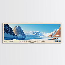 Carregar imagem no visualizador da galeria, Baffin Island, Canada Panoramic Beach Print, Vacation Gift, Canada Wall Art, Beach Painting, Beach Decor, Beach Painting
