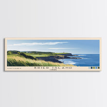 Carregar imagem no visualizador da galeria, Brier Island, Canada Panoramic Beach Print, Vacation Gift, Canada Wall Art, Beach Painting, Beach Decor, Beach Painting
