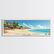 Cargar imagen en el visor de la galería, Cayman Islands, United Kingdom Panoramic Print, Vacation Gift, United Kingdom Wall Art, Vacation Wall Art, Vacatation Memories, Beach Decor, Beach Or Lakehouse Art
