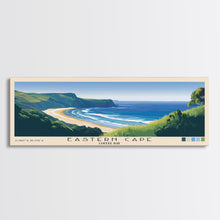 Load image into Gallery viewer, Eastern Cape, Coffee Bay Panoramic Beach Print, Vacation Gift, Coffee Bay Wall Art, Beach Painting, Beach Decor, Beach Painting
