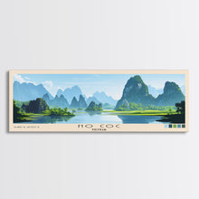 Cargar imagen en el visor de la galería, Ho Coc, Vietnam Panoramic Beach Print, Vacation Gift, Vietnam Wall Art, Beach Painting, Beach Decor, Beach Painting
