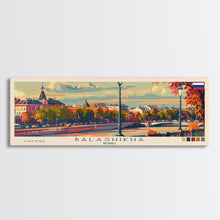 Carregar imagem no visualizador da galeria, Balashikha Russia Travel Art, City Art, Framed Canvas Print or Metal Wall Art, Europe Travel Poster, Panoramic Wall Art, Extra Wide Wall Art

