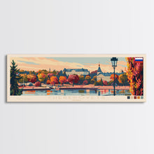 Cargar imagen en el visor de la galería, Cherepovets Russia Travel Print Wall Art, Panoramic City Art, Travel Art, Wall Decor, Vacation Gift, Framed Canvas Print Or Metal Art
