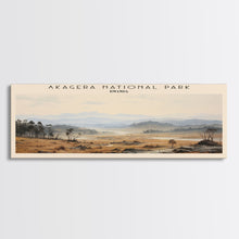 Carregar imagem no visualizador da galeria, Akagera National Park Wall Art Travel Poster Print, Gift For Travel Lover, Vacation Gift, Rwanda Wall Art, Home Decor, Original Art

