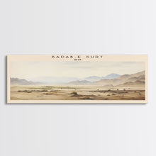 Carregar imagem no visualizador da galeria, Badab e Surt Iran Travel Poster Print, Framed Canvas Print, Iran Travel Art, Wood Framed Art, Wall Hanging, Home Decor
