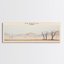 Load image into Gallery viewer, Deadvlei Travel Poster Print, Framed Canvas Wall Art, Metal Wall Art, COUNTRY art, Gift For Him, Travel Wall Art, Travel Lover Gift
