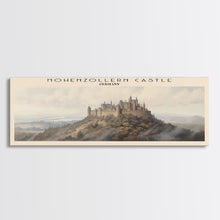 Cargar imagen en el visor de la galería, Hohenzollern Castle Travel Print Wall Art, Travel Poster Print, Retro Style COUNTRY Home Decor, Wall Hanging, Travel Gift Idea, Unique Metal Art
