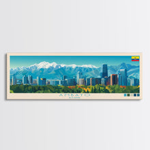 Carregar imagem no visualizador da galeria, Ambato, Ecuador Panoramic Travel Poster Canvas Print, Ambato, Ecuador Painting, Ecuador Art, Ambato Travel Art, Guest Room Painting
