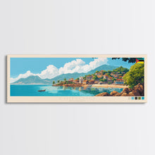 Cargar imagen en el visor de la galería, Chimoio, Mozambique Travel Poster Panoramic Canvas Print, Chimoio, Mozambique Painting, Mozambique Art, Chimoio Travel Art, Guest Room Painting
