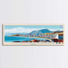 Cargar imagen en el visor de la galería, Comodoro Rivadavia, Argentina Panoramic Travel Poster Canvas Print, Comodoro Rivadavia, Argentina Painting, Argentina Art, Comodoro Rivadavia Panoramic Travel Art, Travel Painting
