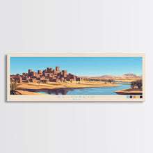 Load image into Gallery viewer, Eldoret, Kenya Panoramic Travel Poster Canvas Print, Eldoret, Kenya Painting, Kenya Art, Eldoret Travel Art, Living Room Painting

