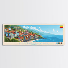 Carregar imagem no visualizador da galeria, Floridablanca, Colombia Panoramic Travel Poster Canvas Print, Floridablanca, Colombia Painting, Colombia Art, Floridablanca Travel Art, Guest Room Painting
