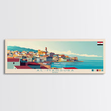 Load image into Gallery viewer, Albury–Wodonga, Australia Travel Poster Panoramic Canvas Print, Albury–Wodonga, Australia Painting, Australia Art, Albury–Wodonga Travel Art, Guest Room Painting
