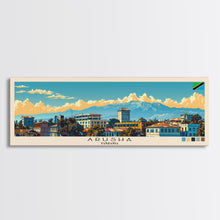 Carregar imagem no visualizador da galeria, Arusha, Tanzania Panoramic Canvas Print, Arusha, Tanzania Painting, Tanzania Art, Arusha Travel Poster, Travel Art, Housewarming Gift
