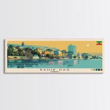 Carregar imagem no visualizador da galeria, Bahir Dar, Ethiopia Panoramic Canvas Print, Bahir Dar, Ethiopia Painting, Ethiopia Art, Bahir Dar Travel Poster, Travel Art, Guest Room Painting
