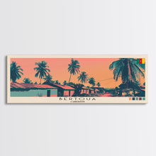 Load image into Gallery viewer, Bertoua, Cameroon Panoramic Canvas Print, Bertoua, Cameroon Painting, Cameroon Art, Bertoua Travel Poster, Travel Art, Guest Room Painting
